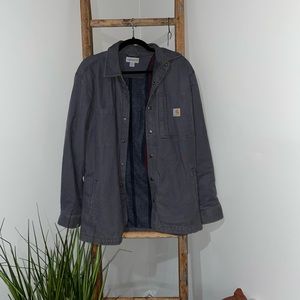 CARHARTT MEN'S RUGGED FLEX RIGBY WORK SHIRT JACKET